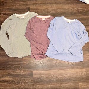 Ridgecute longsleeve wicking shirt 3 bundle size large